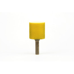 Frez Saburrtooth cylinder, bezpieczna końcówka, trzpień 6x25 mm. Drobna ziarnistość.